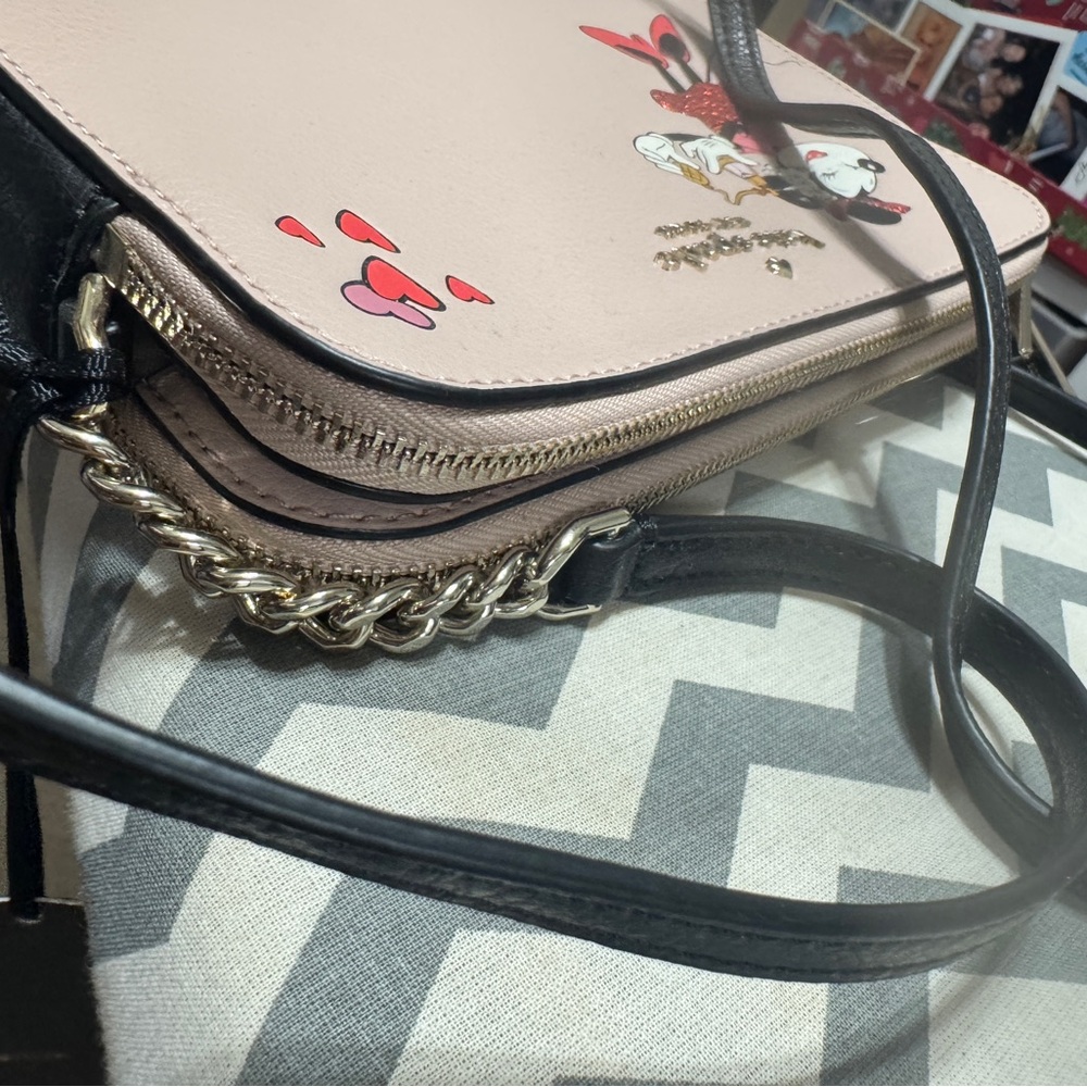kate spade Blush and Black Crossbody Bag - Picture 6 of 9